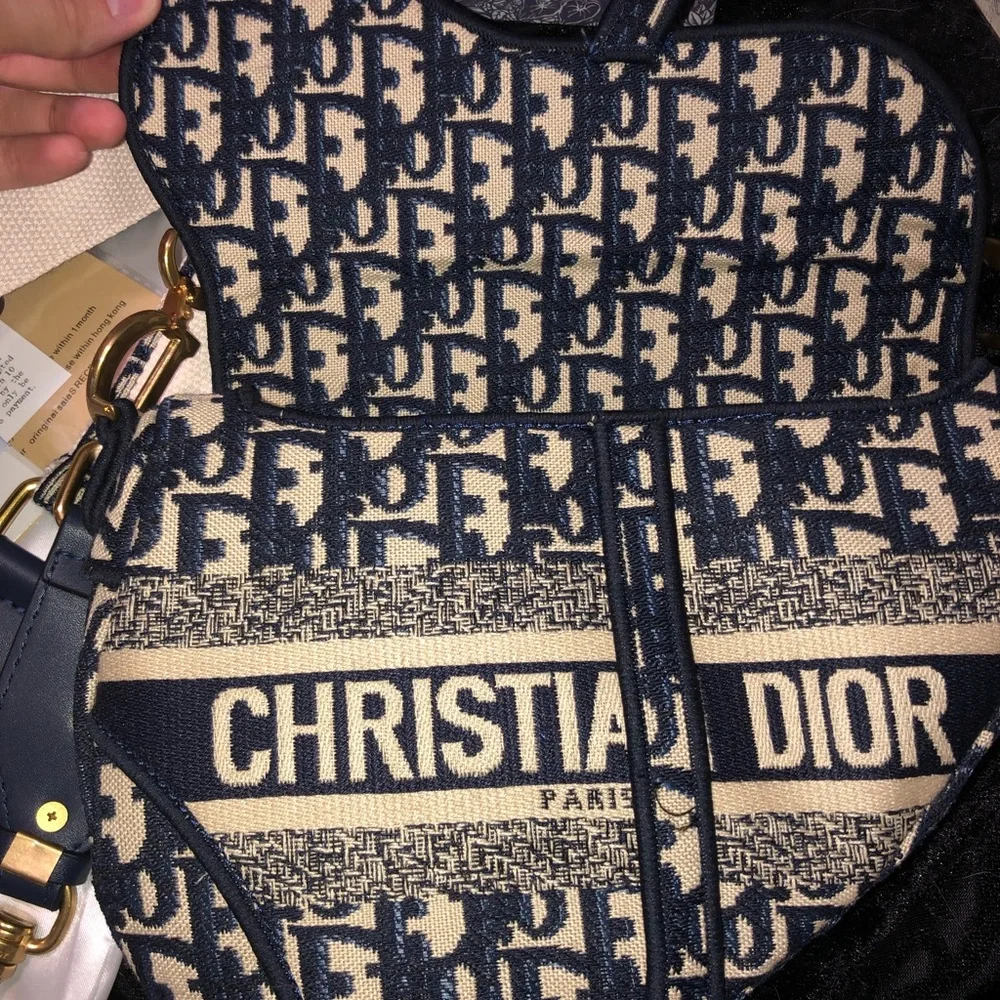 Navy Blue Saddle Bag - Picture 4 of 8